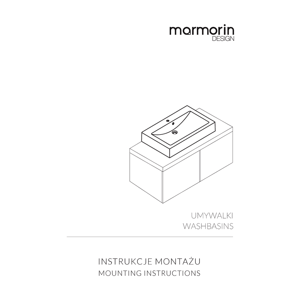 Інструкція з монтажу раковин marmorin